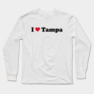 I Love Tampa Long Sleeve T-Shirt